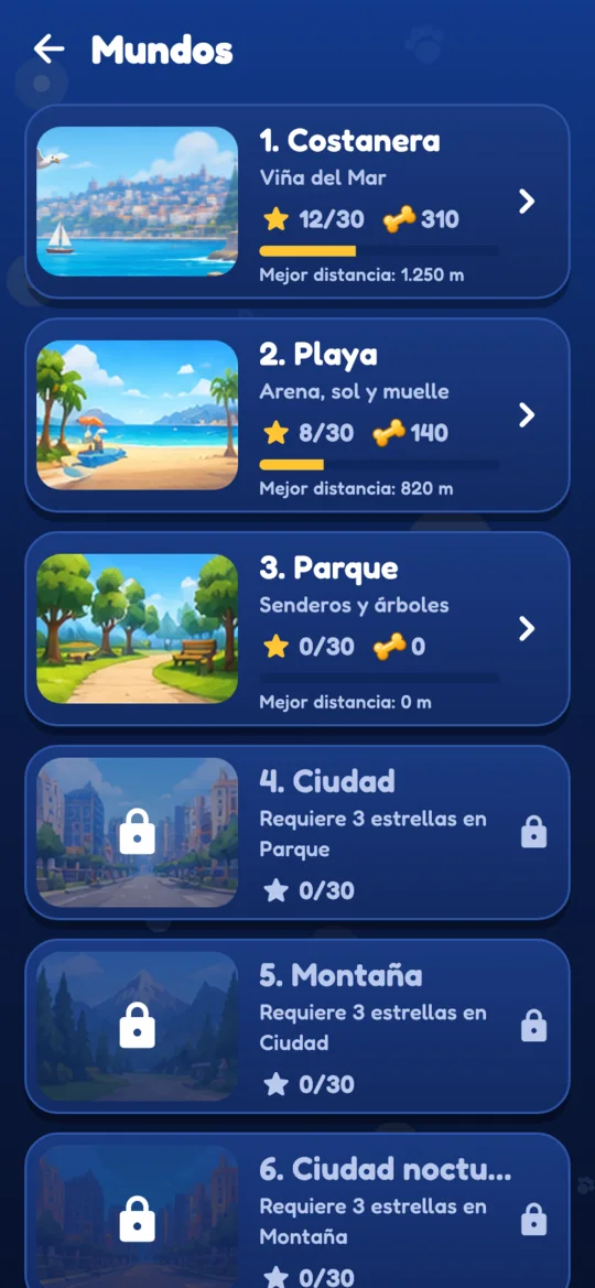 Lista de mundos