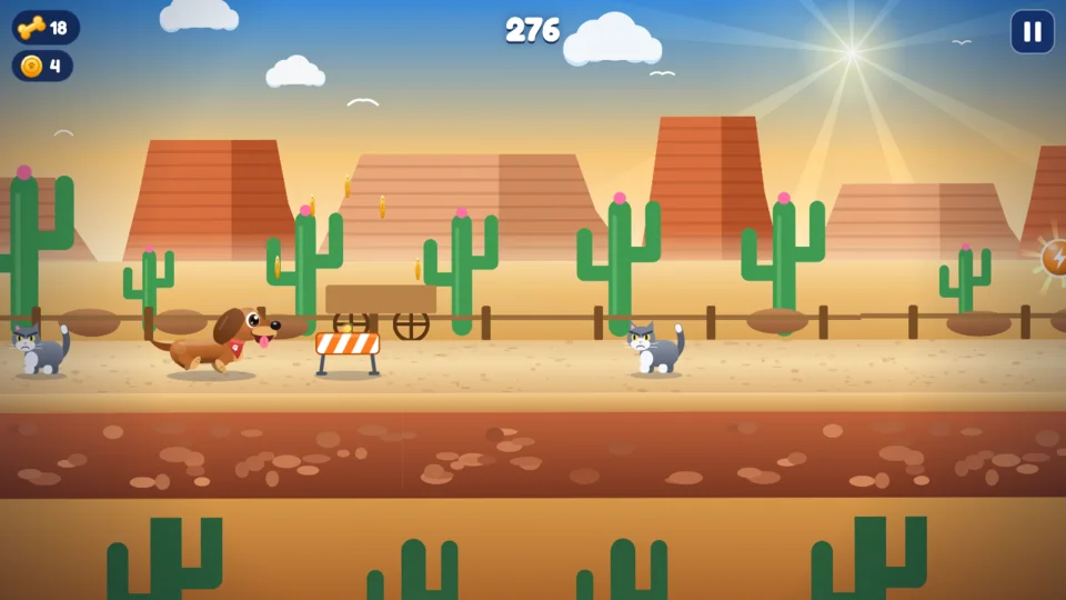 Mundo Desierto: mesetas rojizas y cactus